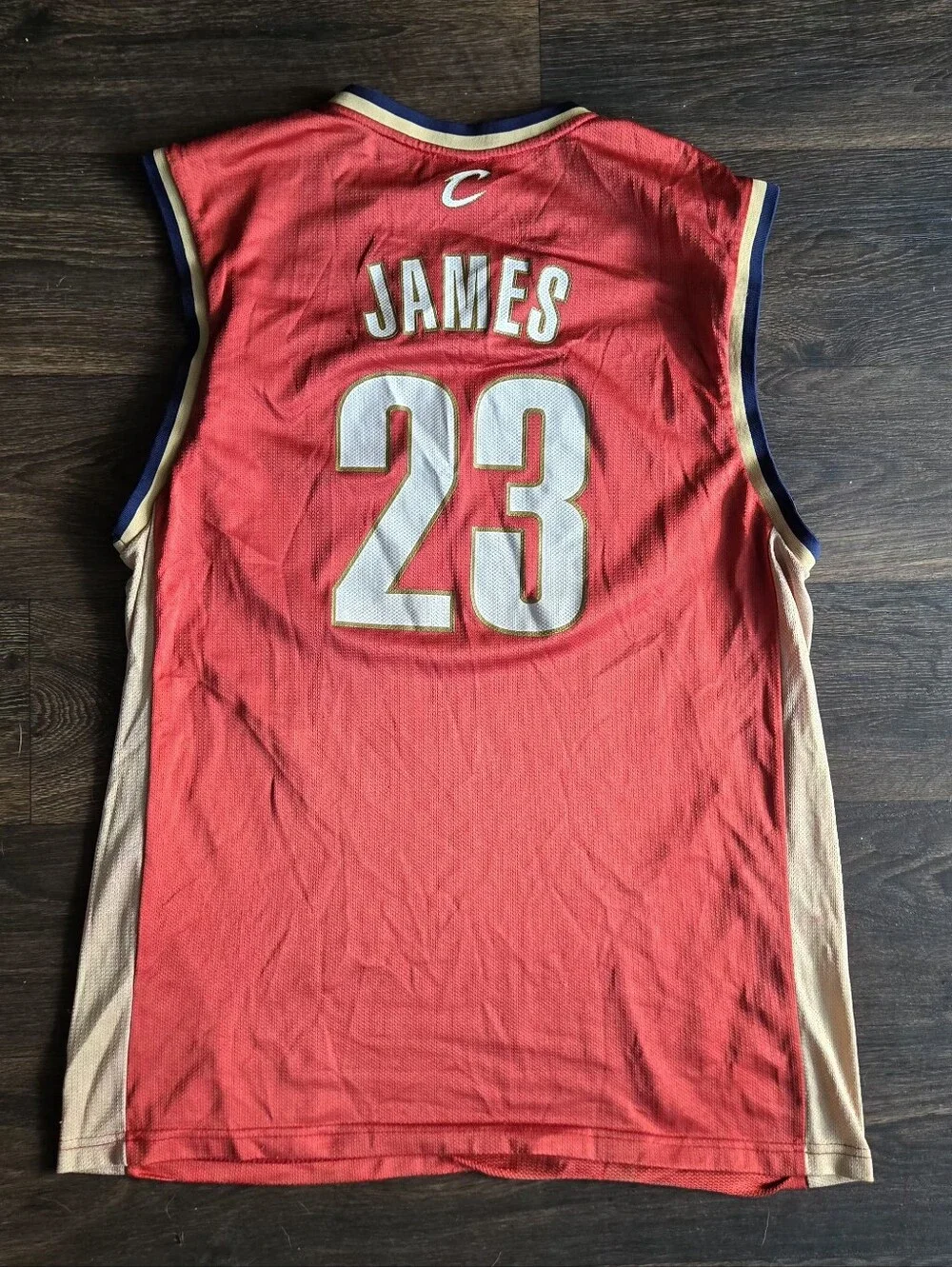 Vintage LeBron James #23 Cleveland Cavaliers Rookie Year Reebok Men Large Jersey